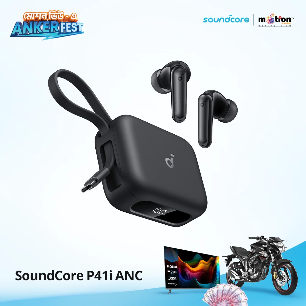 Anker SoundCore P41i ANC True Wireless Earbuds