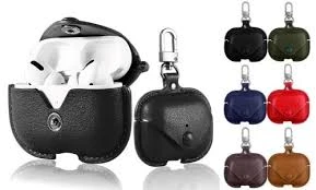 Apple AirPods Pro PU Leather Case with Clip
