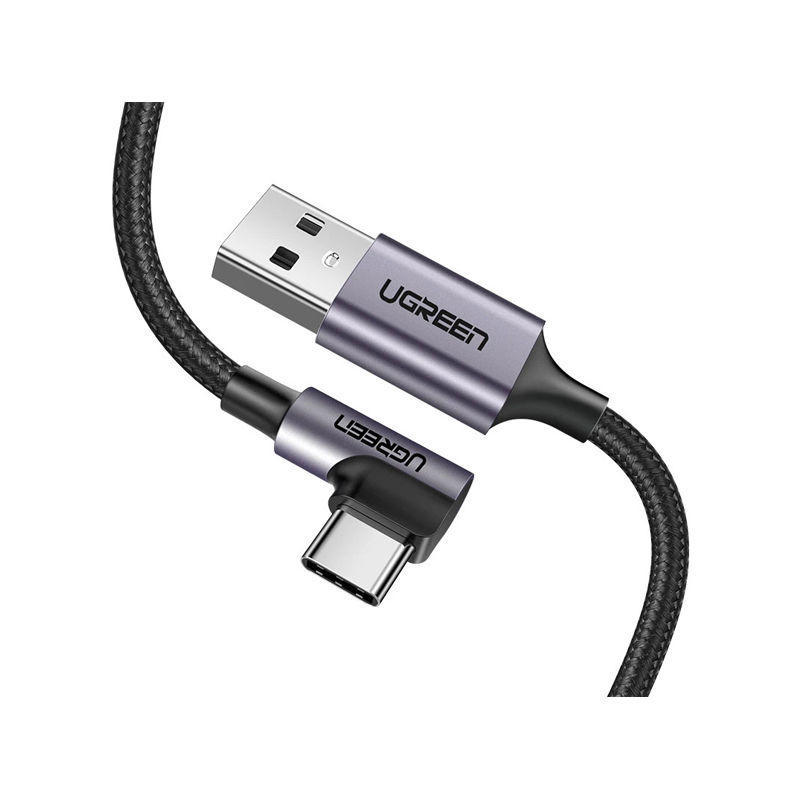 UGREEN Right Angle USB-A to USB-C Cable 2m