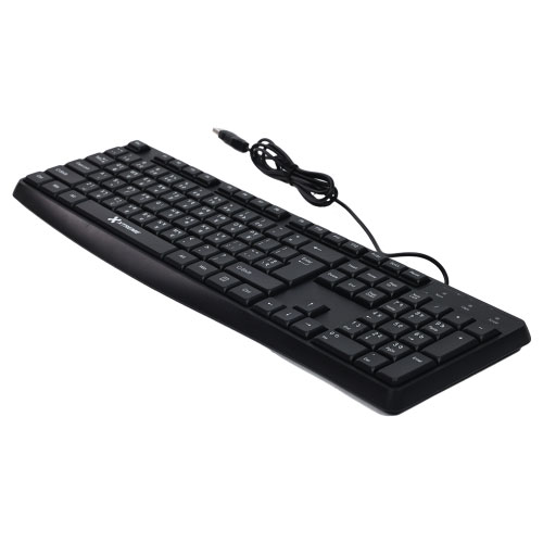 XTREME KB220S STANDARD USB-BANGLA BLACK KEYBOARD