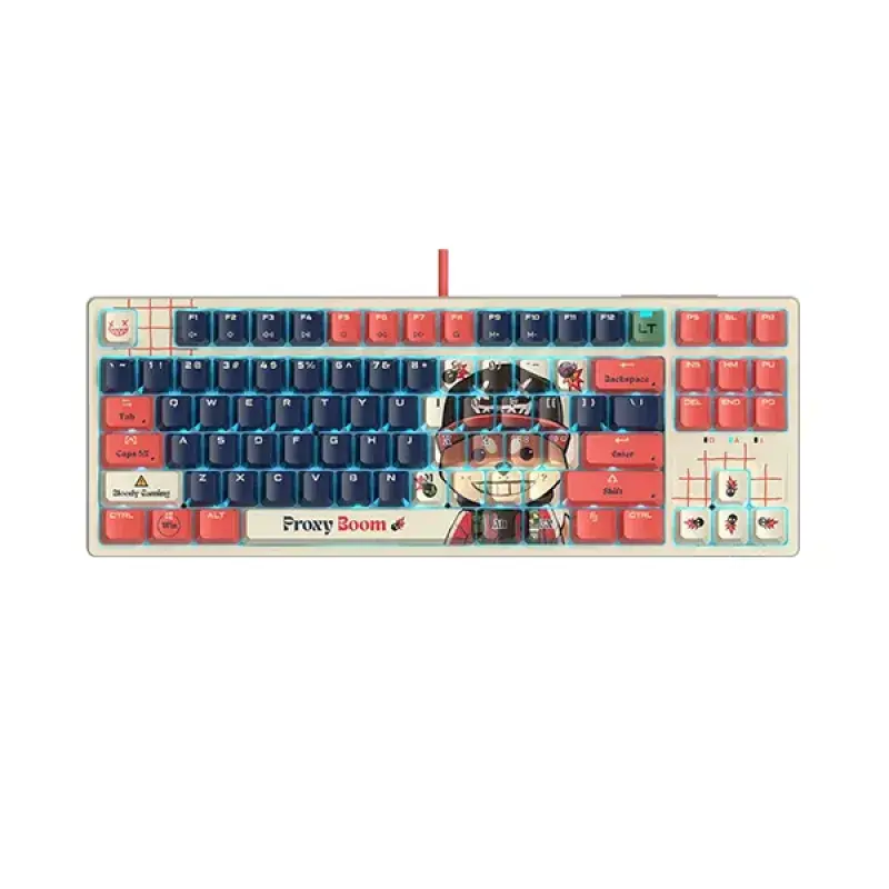 A4Tech Bloody AT87 Proxy Boom RGB USB Mechanical Gaming Keyboard