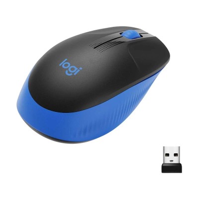 Logitech M190 Wireless Mouse Blue
