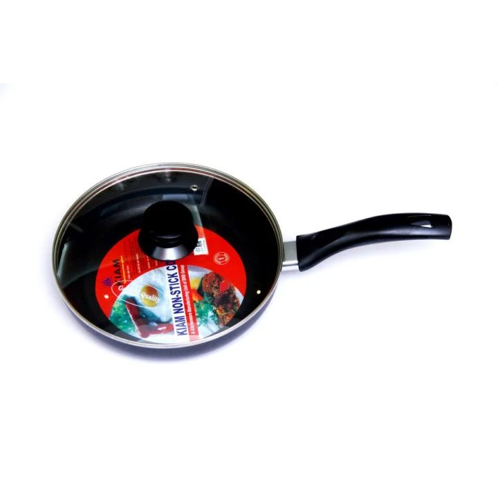 Kiam Non-Stick Fry pan With Glass Lid - 20cm