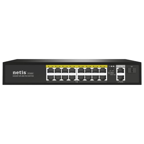 Netis P116GH 16-Port Unmanaged POE Switch