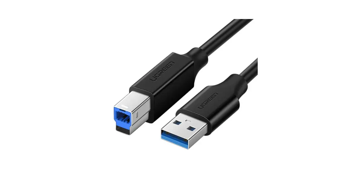 UGREEN US210 (30753) USB 3.0 AM to BM Print Cable - 1M