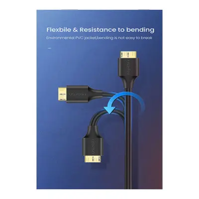 UGREEN US130 (10841) USB 3.0 A to Micro B Cable - 1M