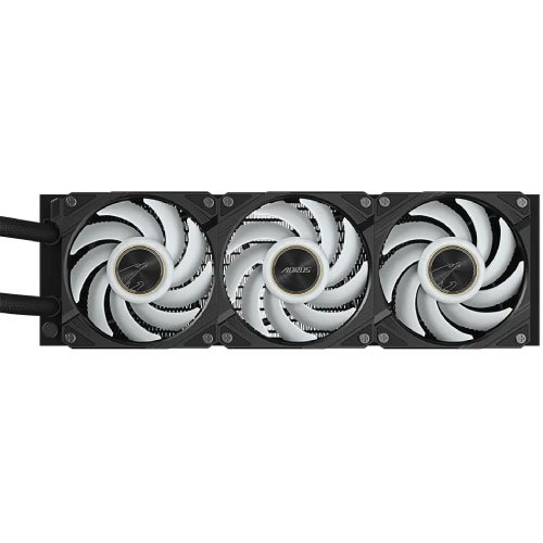 AORUS WATERFORCE II 360 # Fan EZ-Chai and 330-Degree Rotatable Water Block