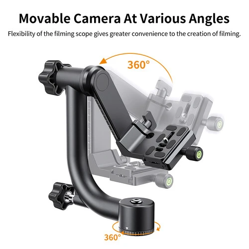 K&F Concept KF31.033 Gimbal Tripod Head