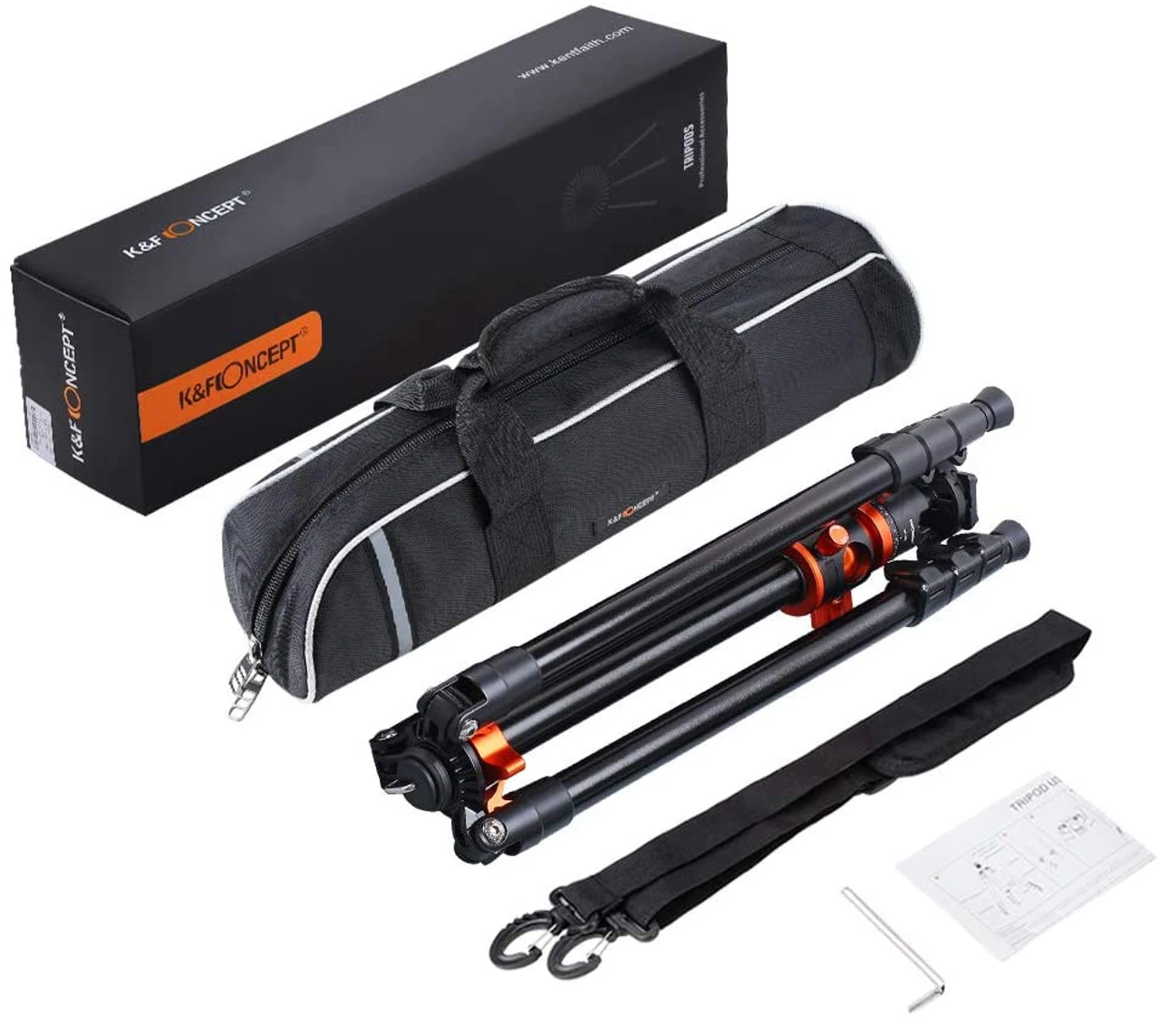 K&F Concept KF09.112V1 Aluminum Ball Head Camera Tripod