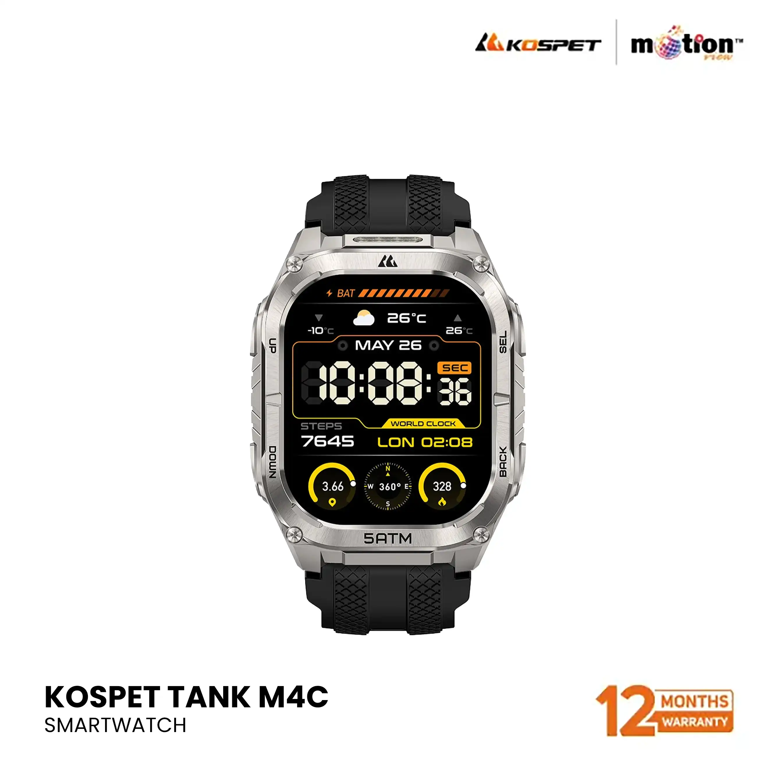 KOSPET TANK M4C Rugged Smartwatch