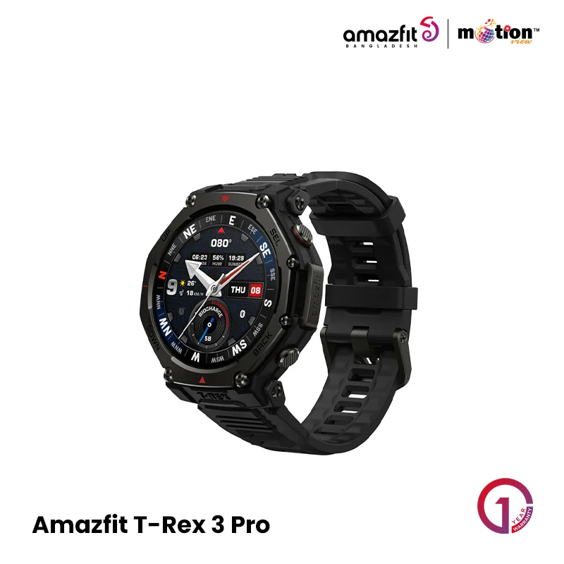 Amazfit T-Rex 3 Pro BT calling Smartwatch