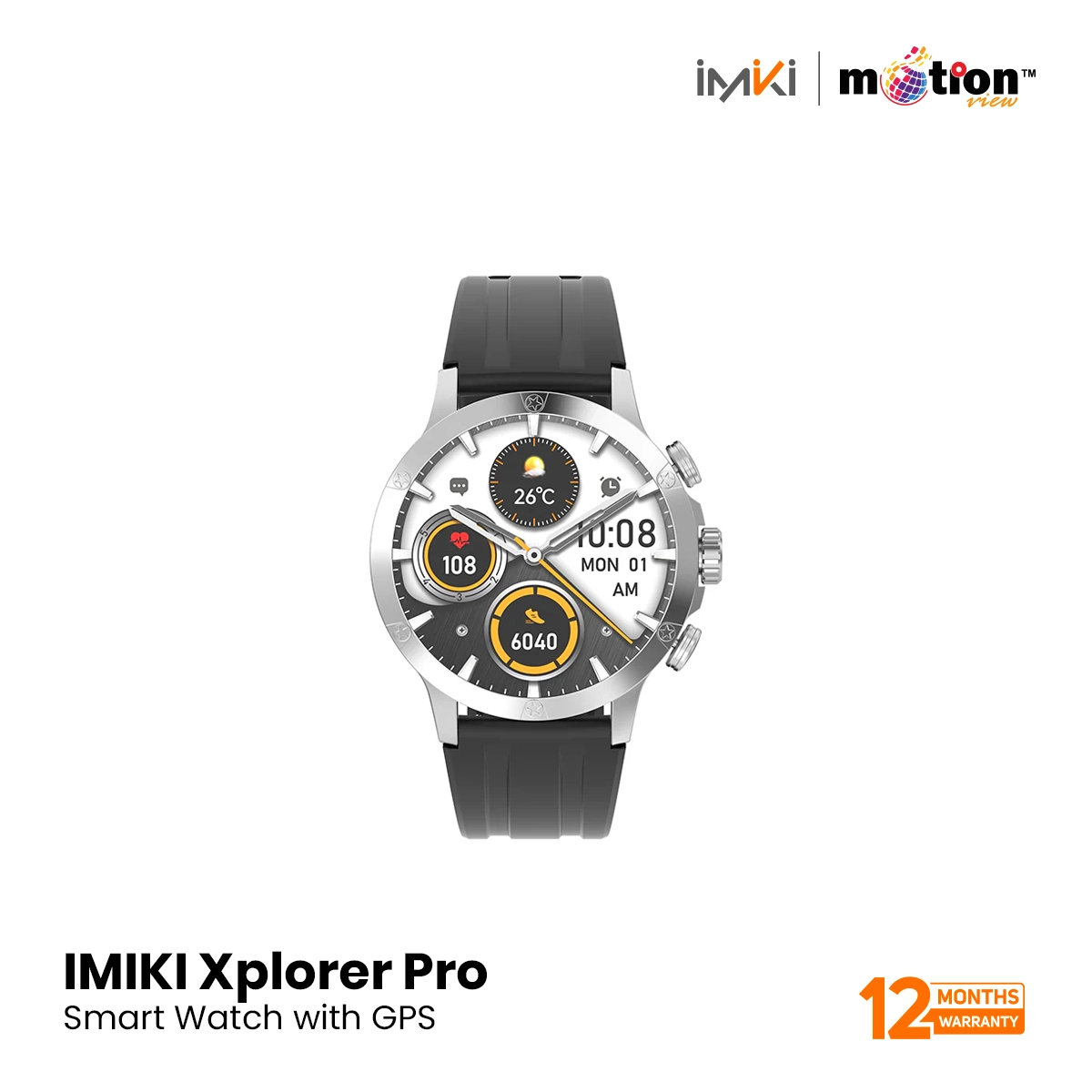 IMIKI Xplorer Pro Smart Watch with GPS