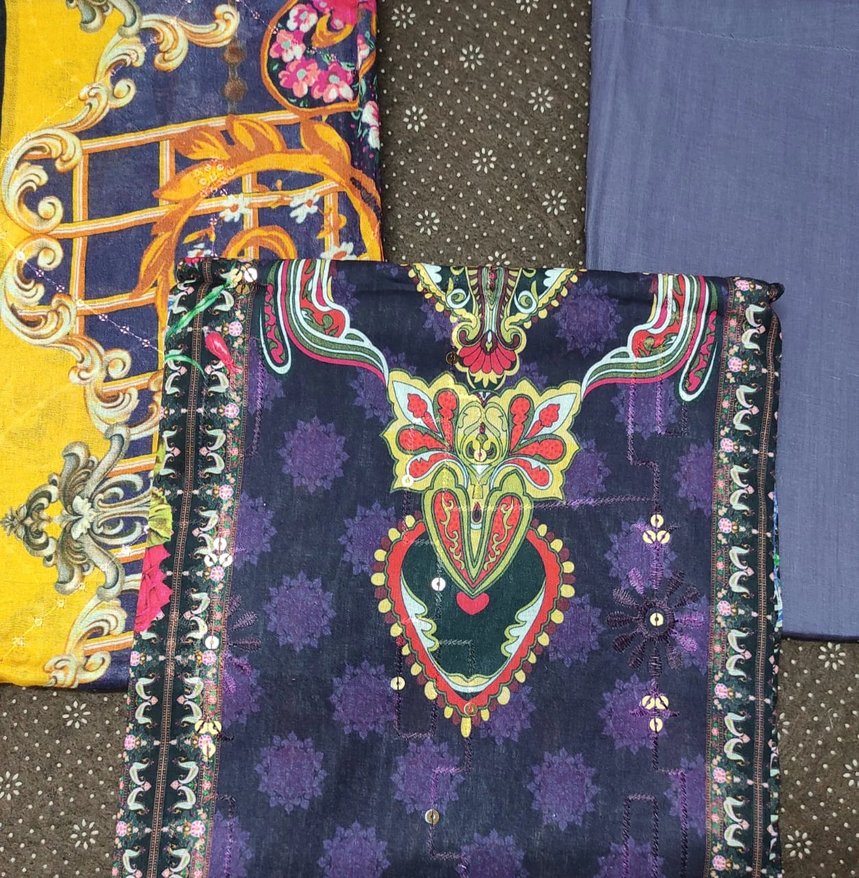 ANAYA HOOR Rigging Digital printed cotton 3 Piece