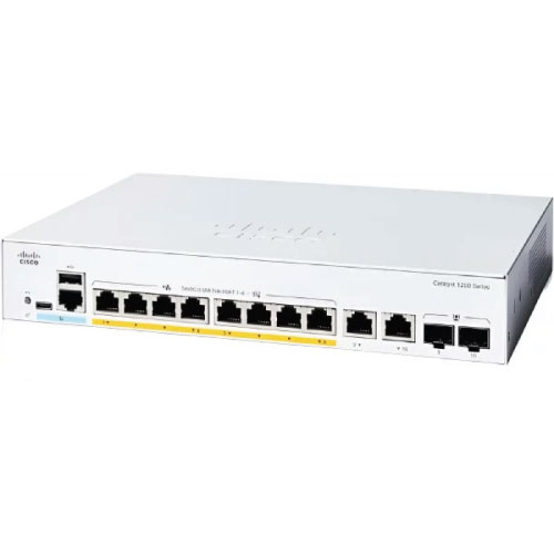 Cisco Catalyst C1200-8P-E-2G 8-Port Smart Switch