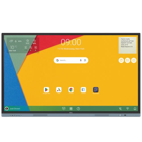 BenQ RM6504 65 Inch 4K UHD Interactive Flat Panel Display
