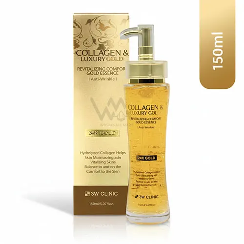 3W CLINIC Collagen & Luxury 24K Gold Essence 150ml