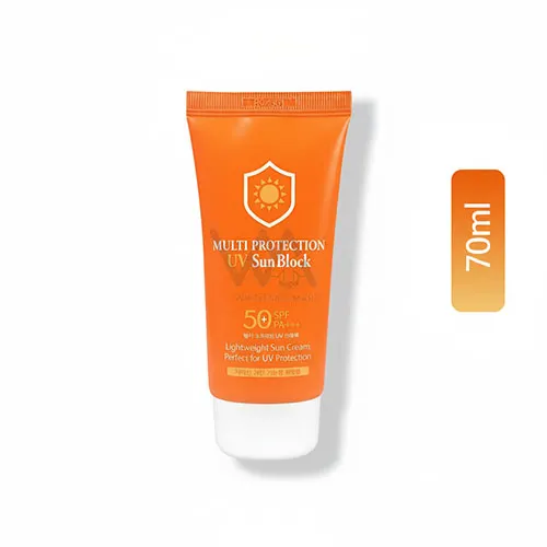 3W CLINIC Multi Protection UV Sun Block SPF 50+/PA+++ 70ml