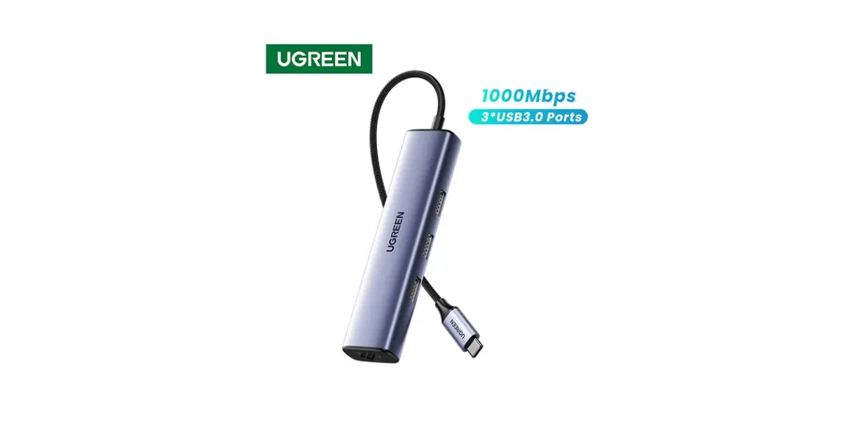 UGREEN CM475 (60600) 4-in-1 Multifunctional USB Hub