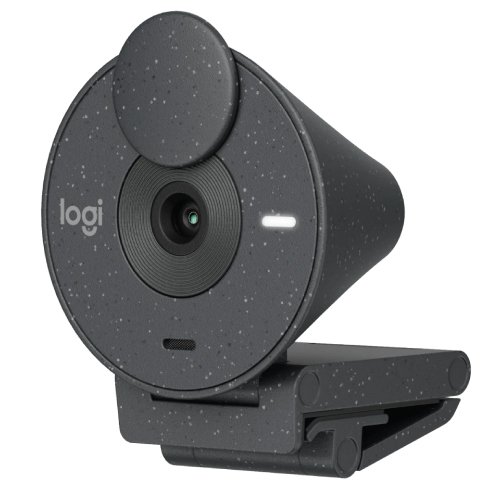 Logitech BRIO 300 Full HD 1080p Webcam Graphite