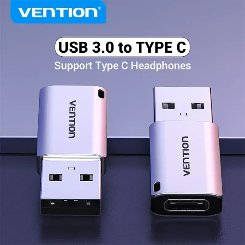 Vention CDPH0 USB 3.0 Male to USB-C Female Adapter