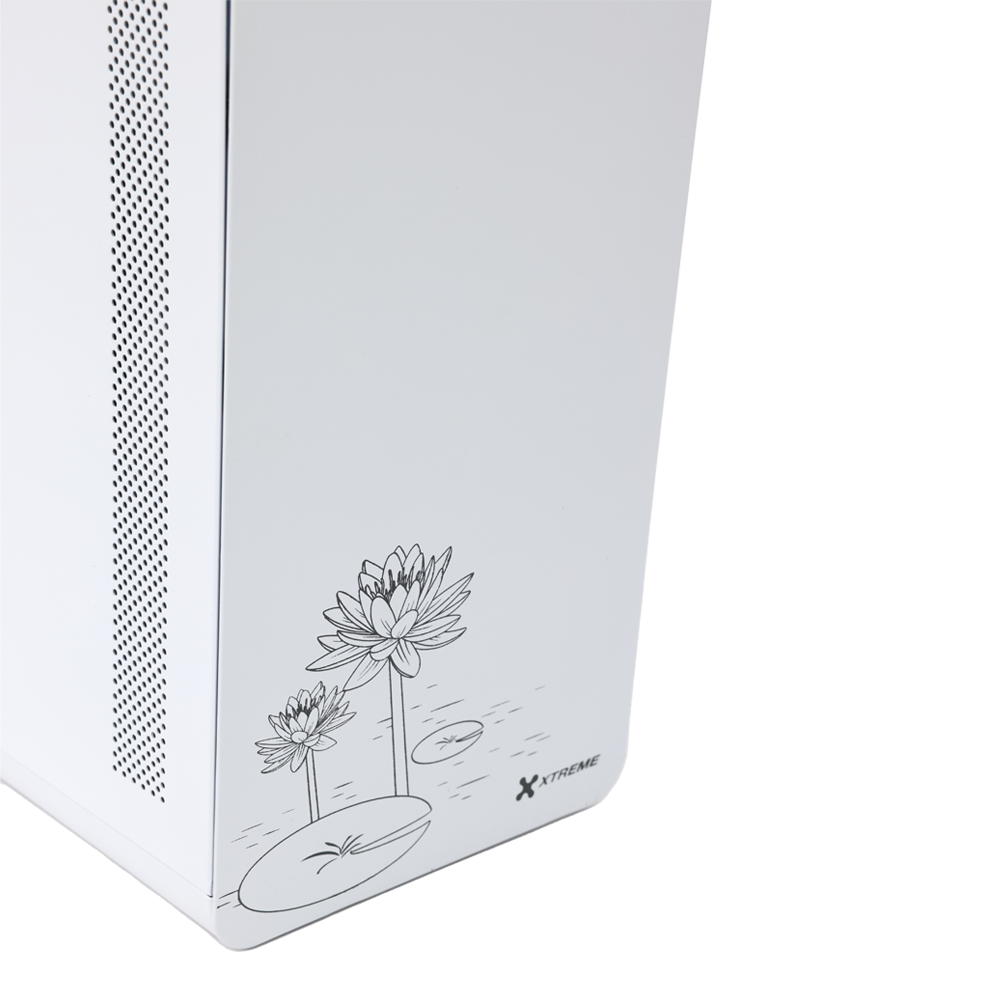 Xtreme U200 Mid Tower Micro ATX White Casing With Power Supply