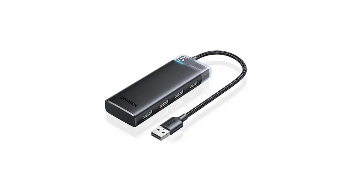 UGREEN CM653 (15548) 4-Port USB-A 3.0 Hub With USB-C Power Supply