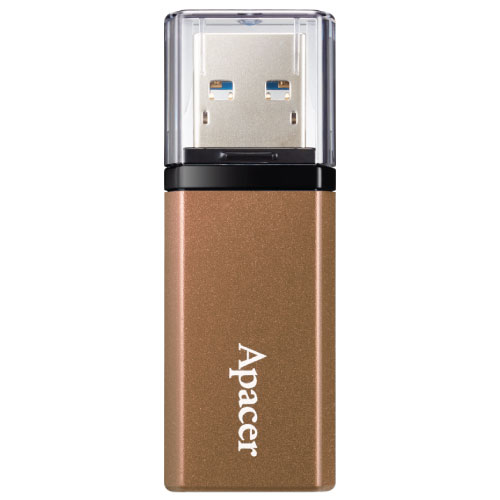 Apacer AH25C 64GB, USB 3.2 Gen 1 Flash Drive, Classical Bronze (AP64GAH25CJ-1)