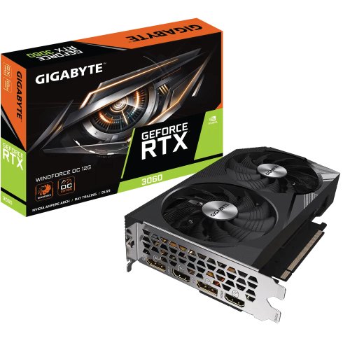 GIGABYTE NVIDIA # GV-N3060WF2OC-12GD Graphics Card