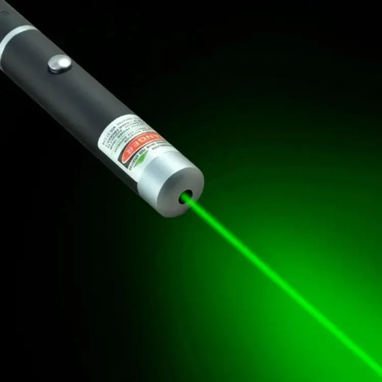 10 Mile 532nm Adjustable Focus Green Laser Pointer Beam Light Pen + Star Cap 5mw