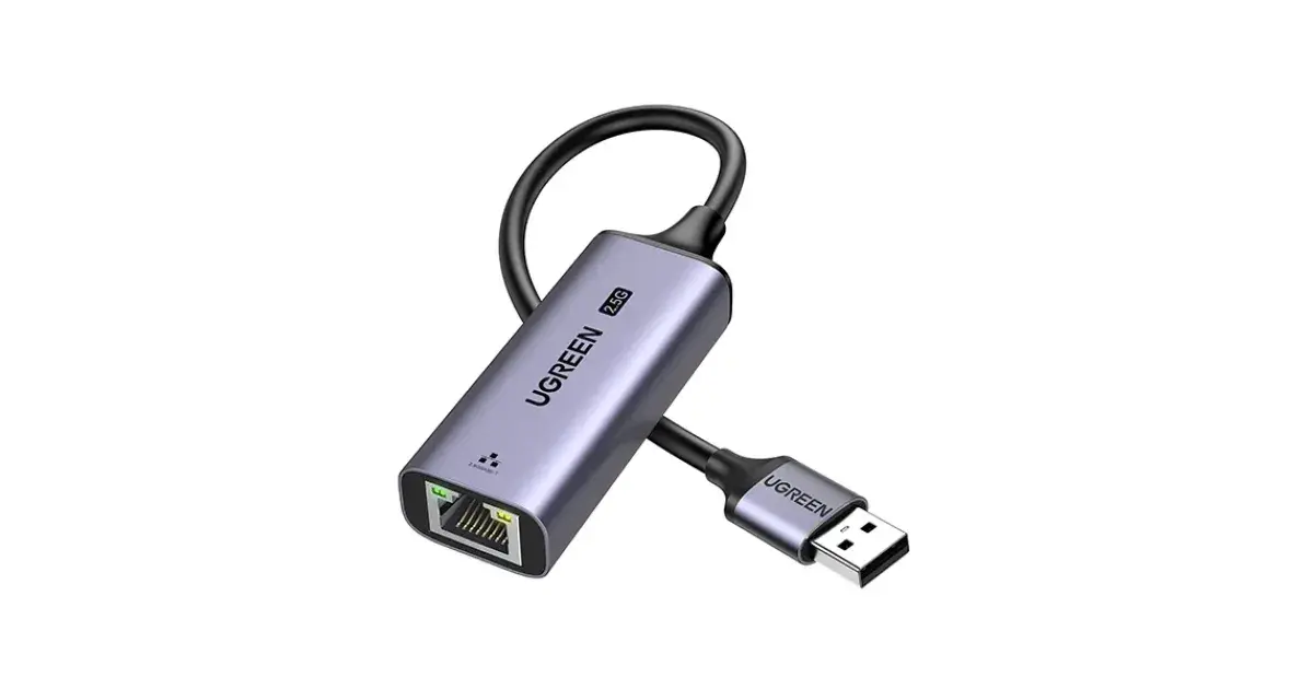 UGREEN CM648 (25051) USB-A to RJ45 2.5G Ethernet Adapter