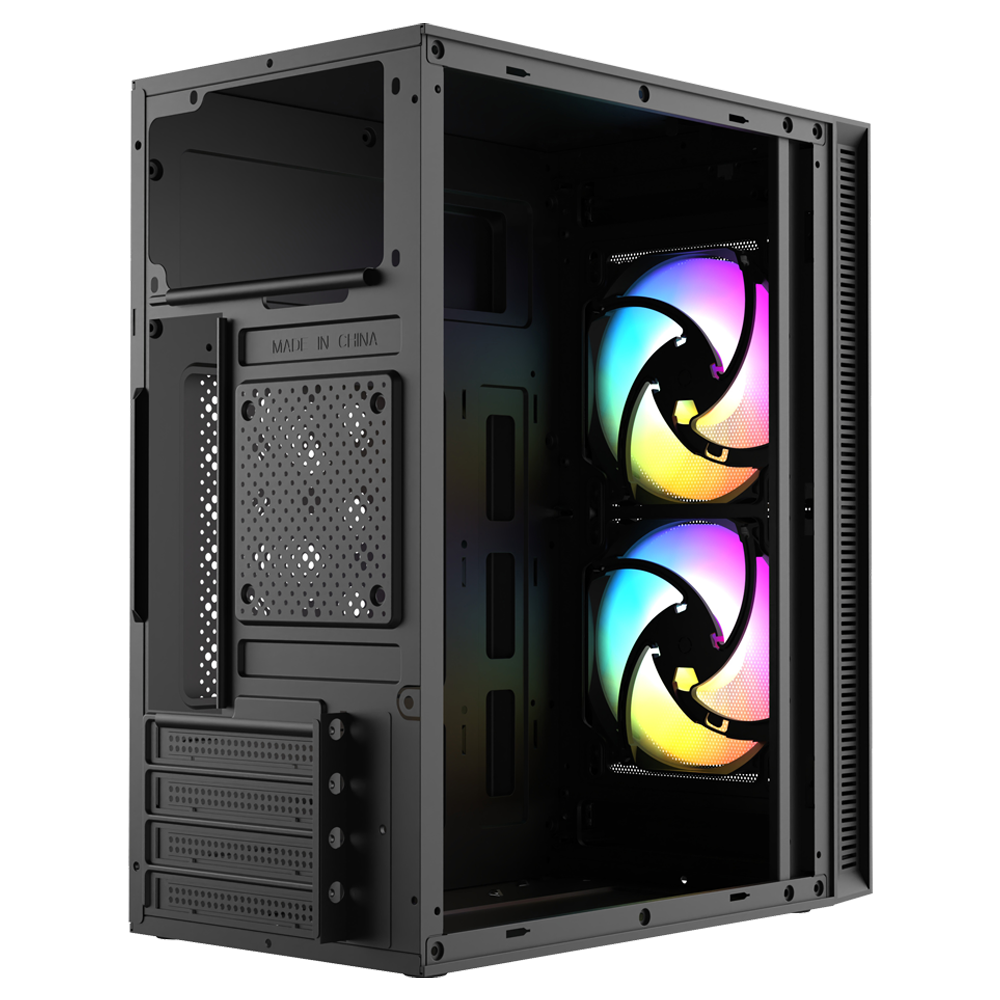 Xtreme M111 RGB Mid Tower Casing With 2 RGB Fan