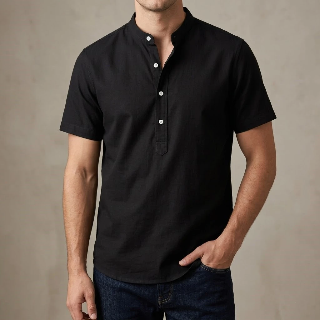 kaizar cotton Half sleeves katua For Men's