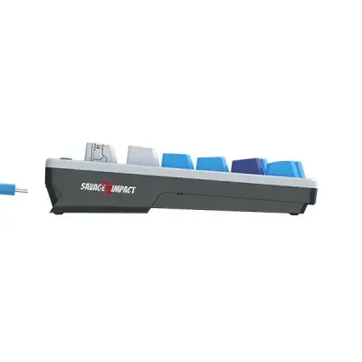 A4Tech Bloody AT75 Nyx Mirage RGB USB Mechanical Gaming Keyboard with Voice-Activated LED Lighting Bar