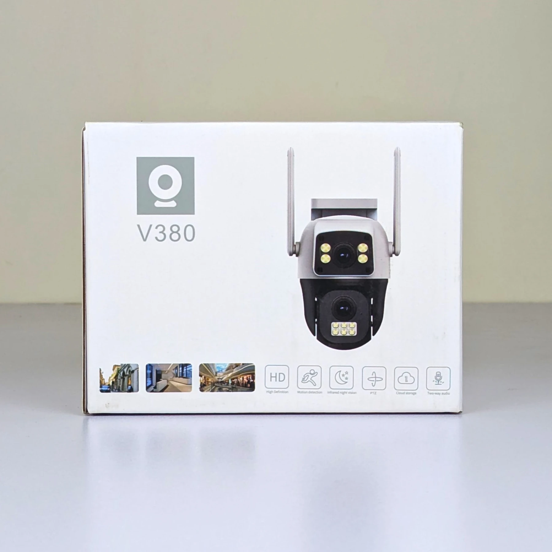V380 Dual Lens Wi Fi Camera