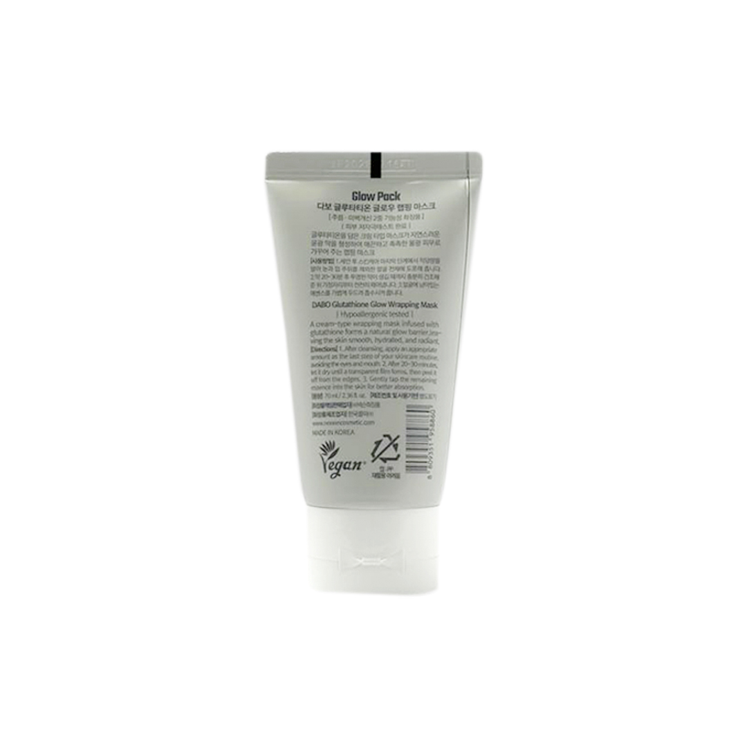 Dabo Glow Pack Glutathione Glow Wrapping Mask 70 ml