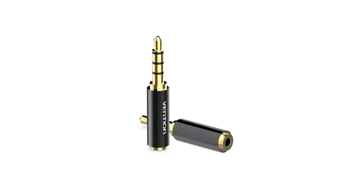 VENTION BFBB0 3.5mm Male to 2.5mm Female Audio Adapter