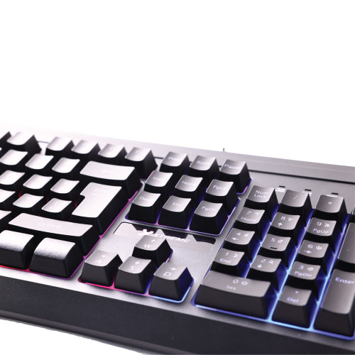 XTREME K502C RGB BACKLIT USB-BANGLA COMBO BLACK KEYBOARD, MOUSE, HEADPHONE & MOUSE PAD
