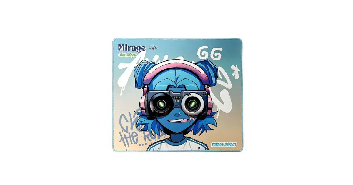 A4tech Bloody BP-45W Nyx Mirage X Savage Waterproof Gaming Mouse Pad