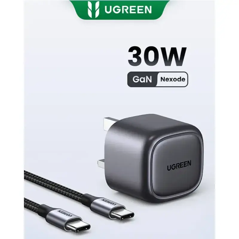 UGREEN CD305 (25114) Nexode 30W USB-C PD GaN Fast Charger - UK