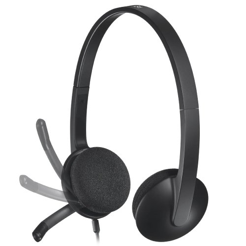 Logitech H340 USB Computer Headset with Noise-Cancelling Mic
