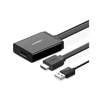 UGREEN MM107 (40238) HDMI + USB to DP Converter - 0.5M