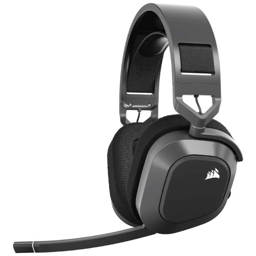 Corsair HS80 MAX WIRELESS Gaming Headset, Steel Gray (CN)