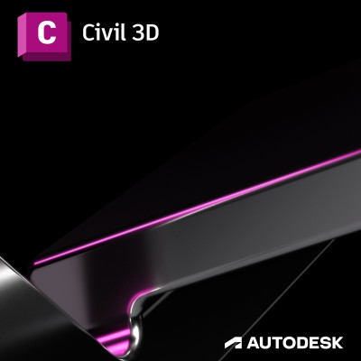Civil 3D 2025 Commercial New Single-user ELD Annual Subscription