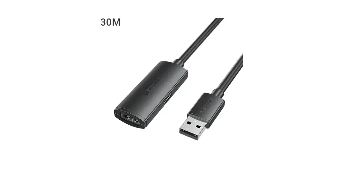 Vention CBKBT USB 2.0 Type-A Male to Female Extension Cable - 30M