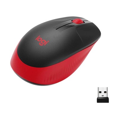 Logitech M190 Wireless Mouse Red