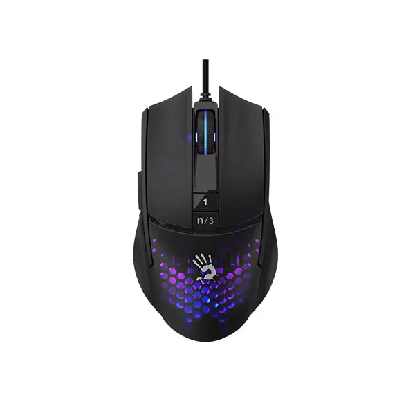 A4TECH Bloody L65 Max Honeycomb Lightweight RGB Gaming Mouse