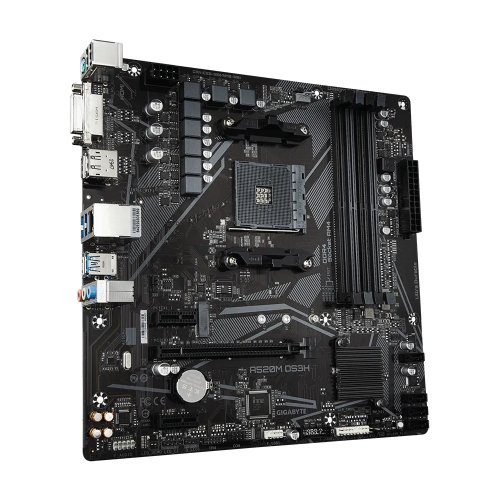 Gigabyte AMD Chipset A520M DS3H Micro-ATX AMD AM4 Motherboard