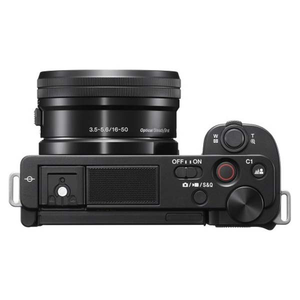 Sony Alpha ZV-E10 Interchangeable-Lens Vlog Camera with 16-50mm Power Zoom Lens