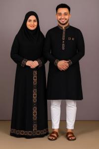Eid Special Couple Panjabi Borka Combo