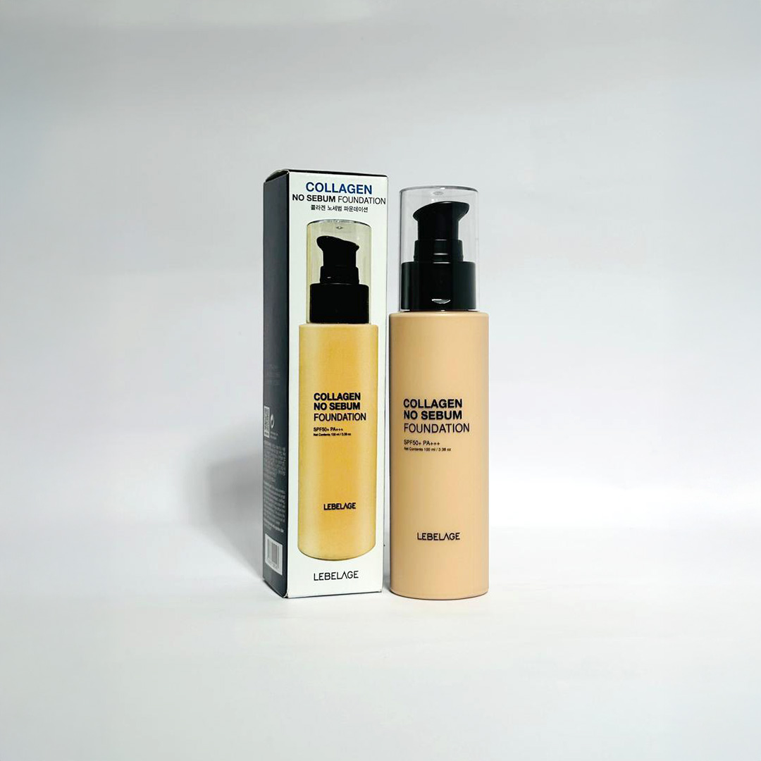 Lebelage Collagen No Sebum Foundation SPF 50+ PA+++ 100 ml